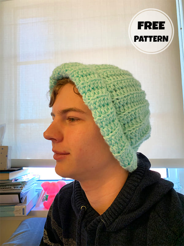 Crochet Hat Ribbed