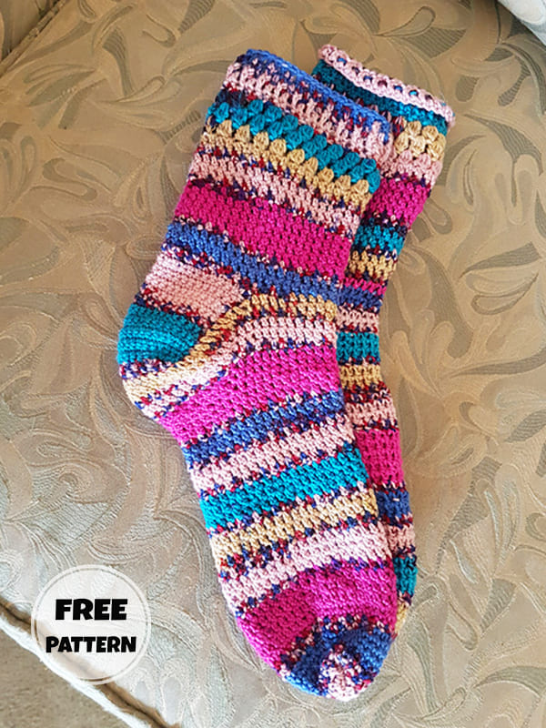 Crochet Pattern Socks For Rest