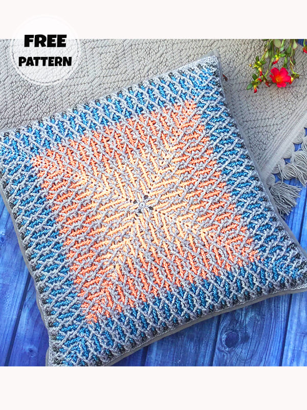 Crochet Square Pillow Patterns