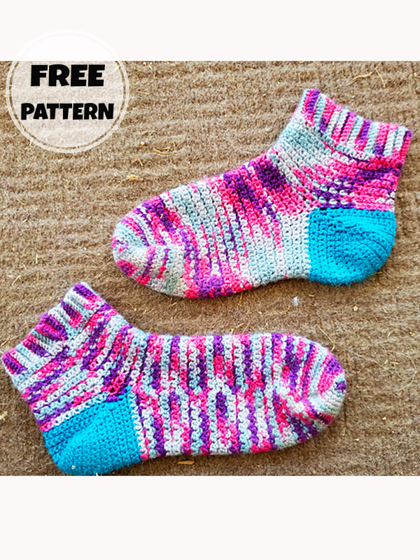 Pattern For Crochet Socks
