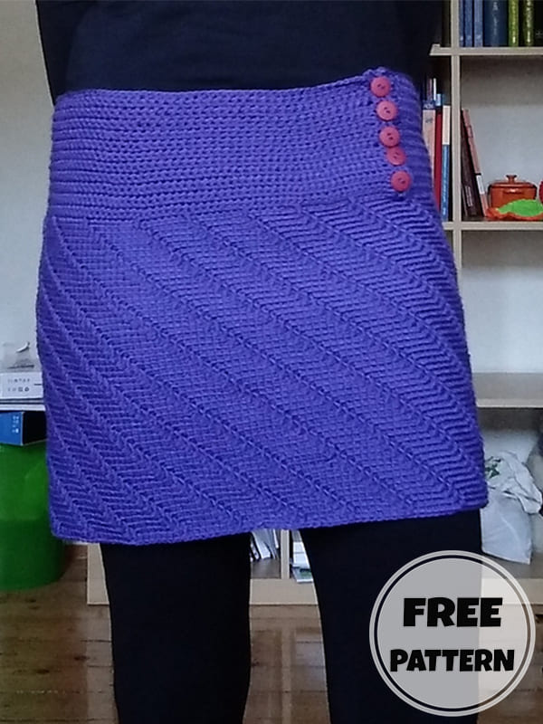Textured Crochet Skirt Pattern
