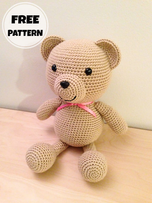 classic teddy bear crochet pattern