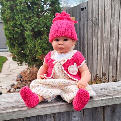 35-free-precious-crochet-newborn-dress-patterns-2019