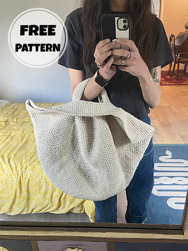 crochet bucket bag pattern