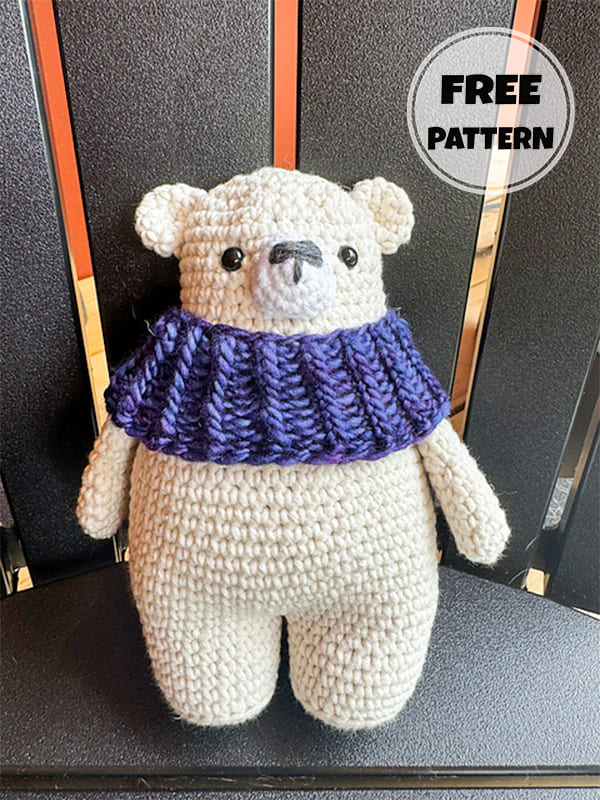 crochet polar bear pattern