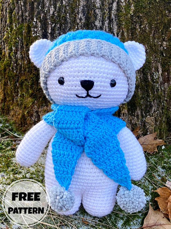 lovely chunky teddy bear crochet pattern