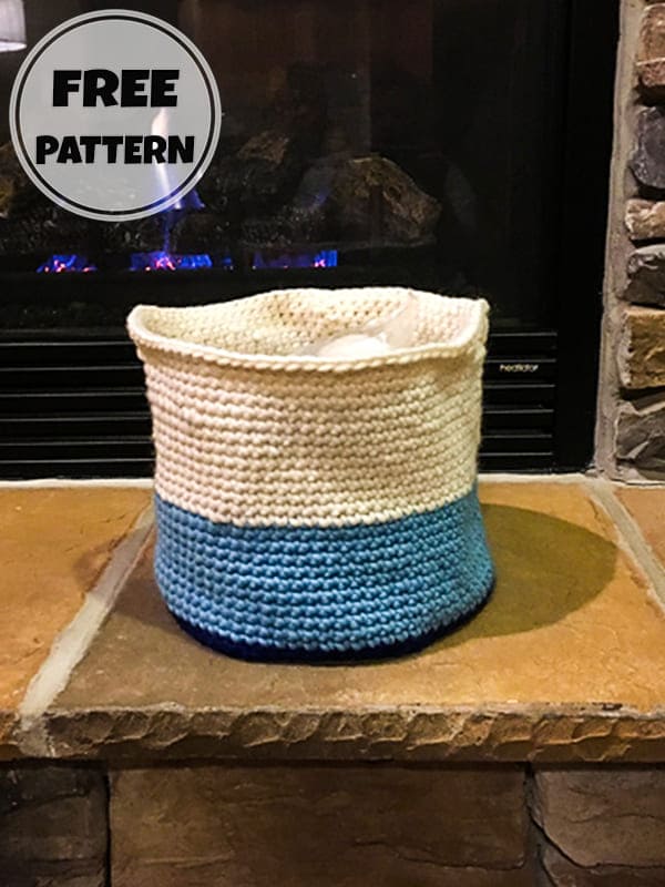 quick and easy basket crochet pattern