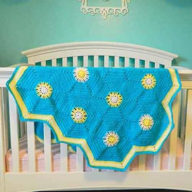 hexagon-beginner-baby-blanket-crochet-free-pattern