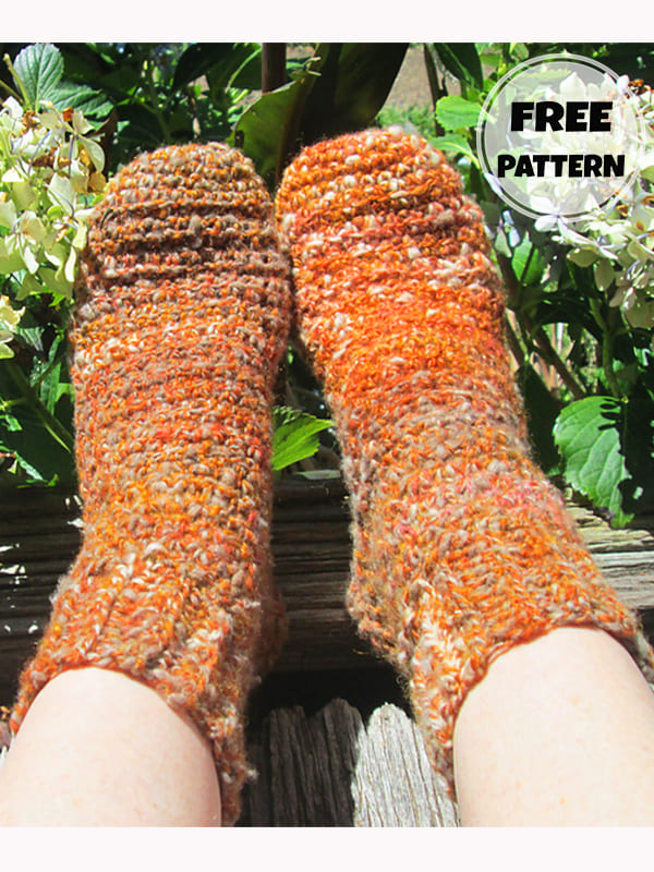 Best Easy Crochet Socks Free Pattern 