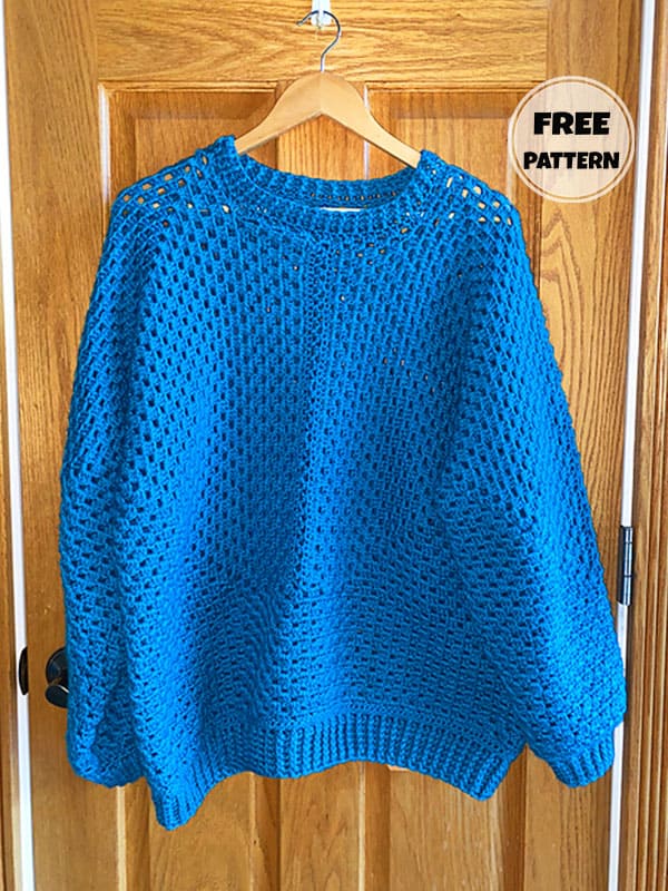 Granny Square Sweater Pattern Crochet Free