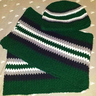 green-crochet-simple-beanie-free-pattern