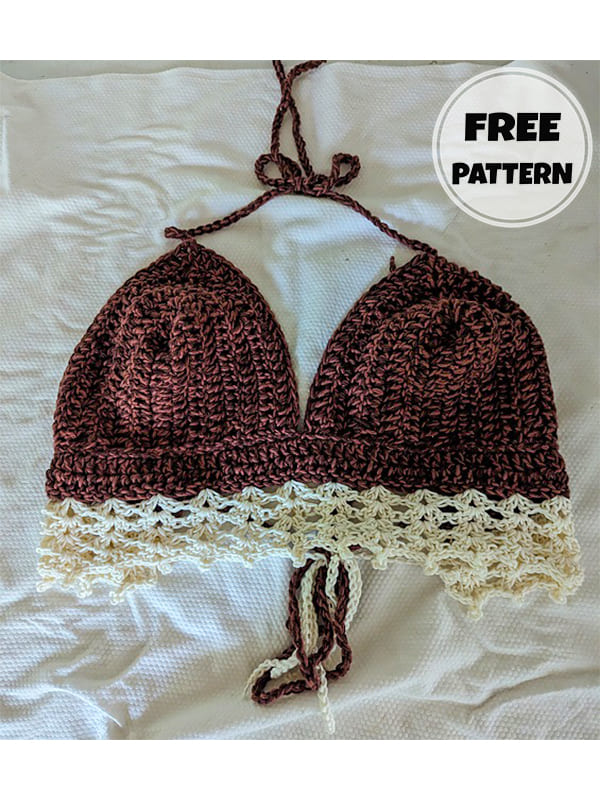 Pretty Crochet Lace Bralette Free Pattern-2