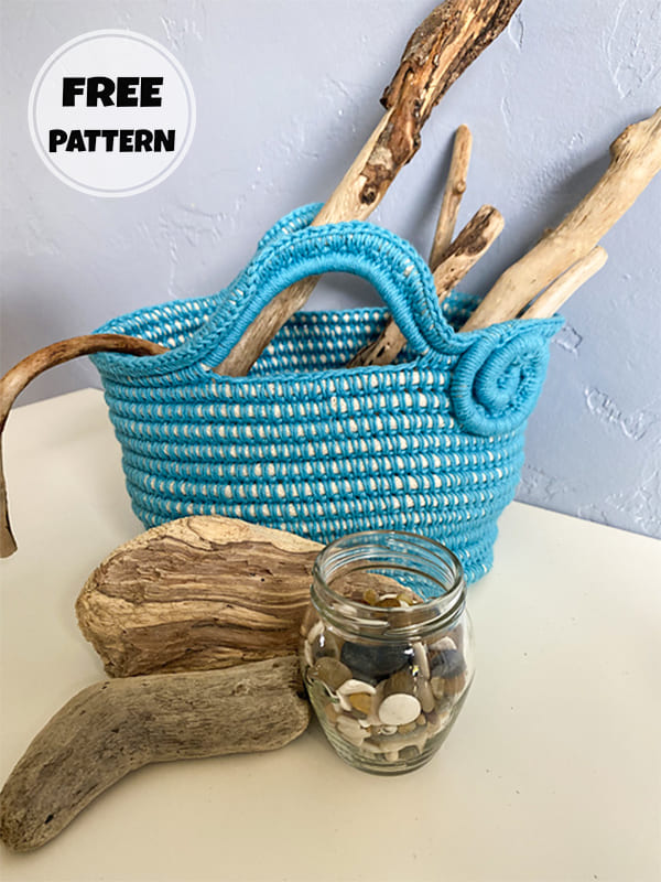 Tote Crochet Basket Free Pdf Pattern (2)