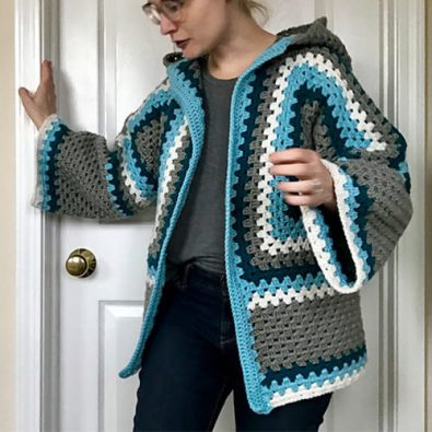 crochet-cozy-hexagon-granny-hooded-cardigan-free-pattern