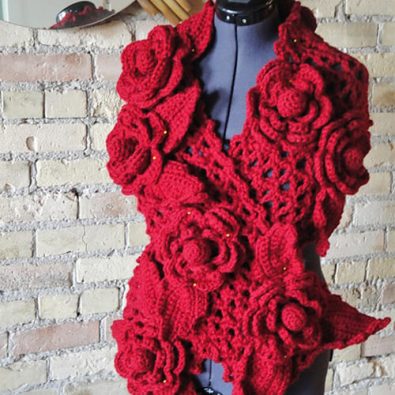 crochet-lace-scarf-with-flower-free-pattern