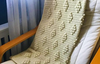 easy-free-crochet-diamond-pattern-blanket