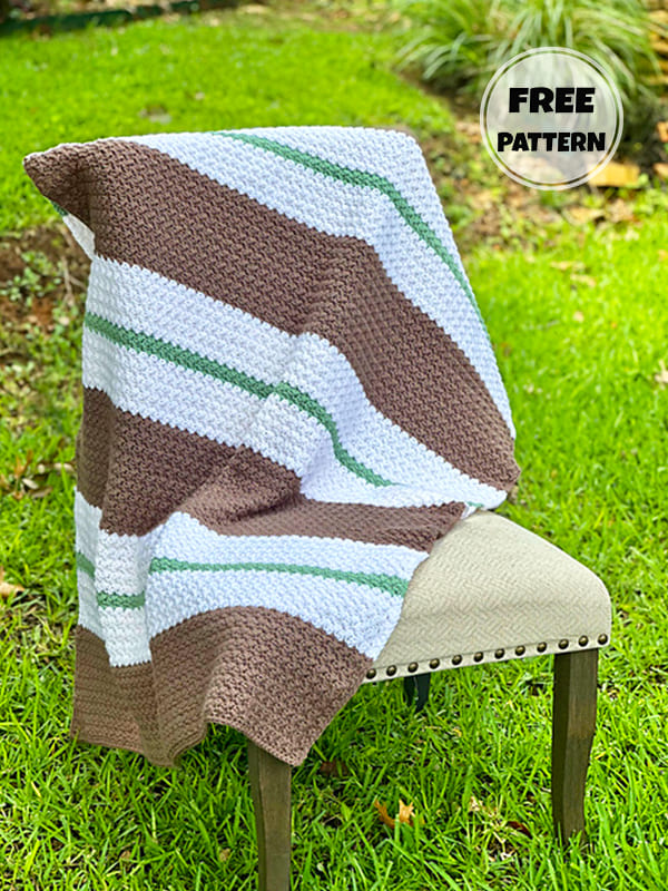 Fast And Easy Crochet Lap Blanket Free Pattern