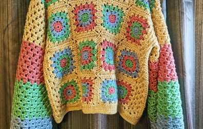 flower-crochet-granny-square-sweater-pattern-free