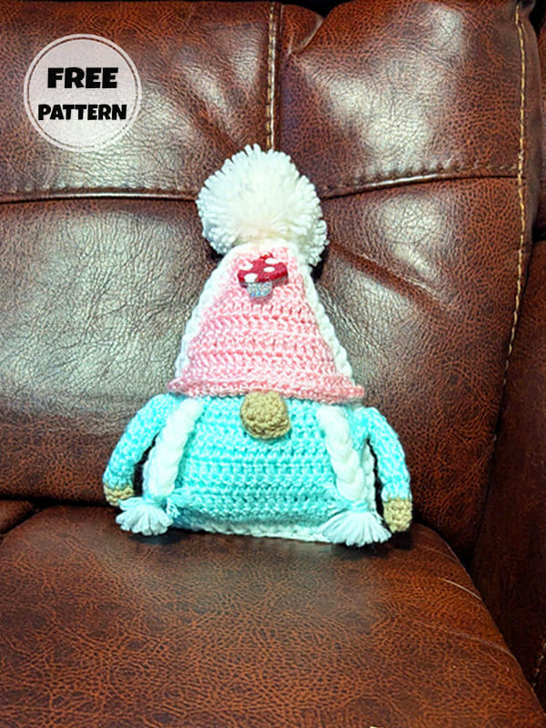 Gnome Crochet Pillow Dolls Free Pattern