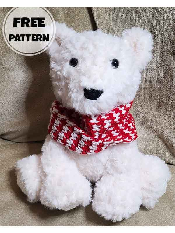 Crochet Teddy Polar Bear Pattern