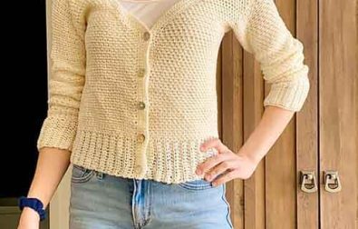 crochet-v-neck-ribbed-cardigan-free-pattern