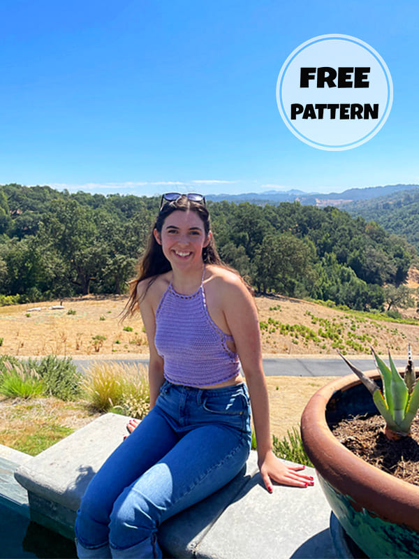 Loving Cropped Top Crochet Pattern Free