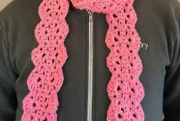 scallop-crochet-scarf-free-pattern