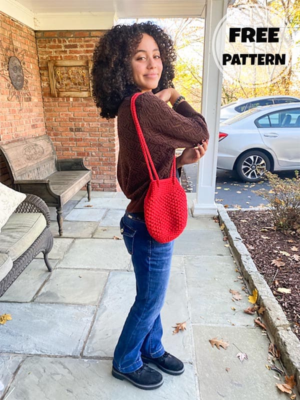 Small Crochet Shoulder Bag Free Pattern (2)