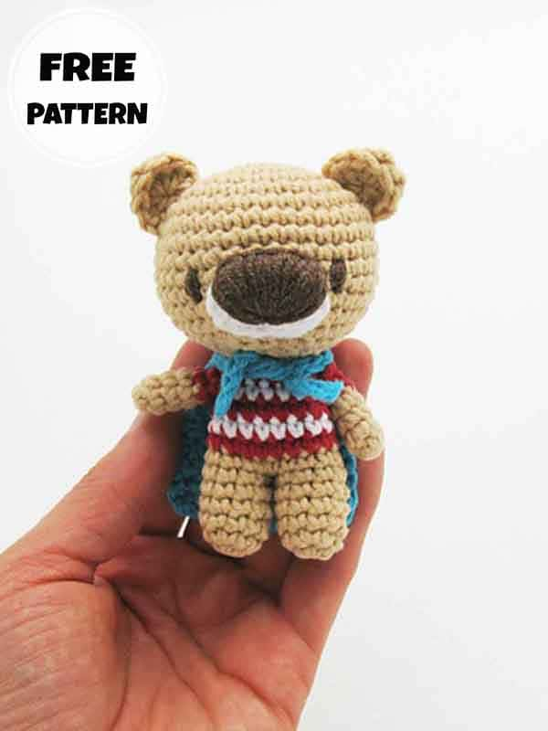 Super Crochet Teddy Bear Pattern