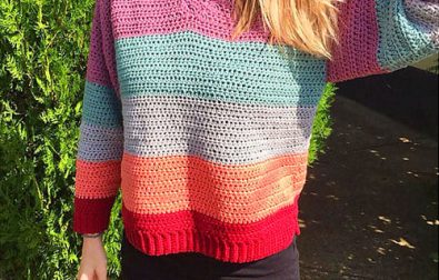 easy-crochet-oversized-sweater-pattern-free