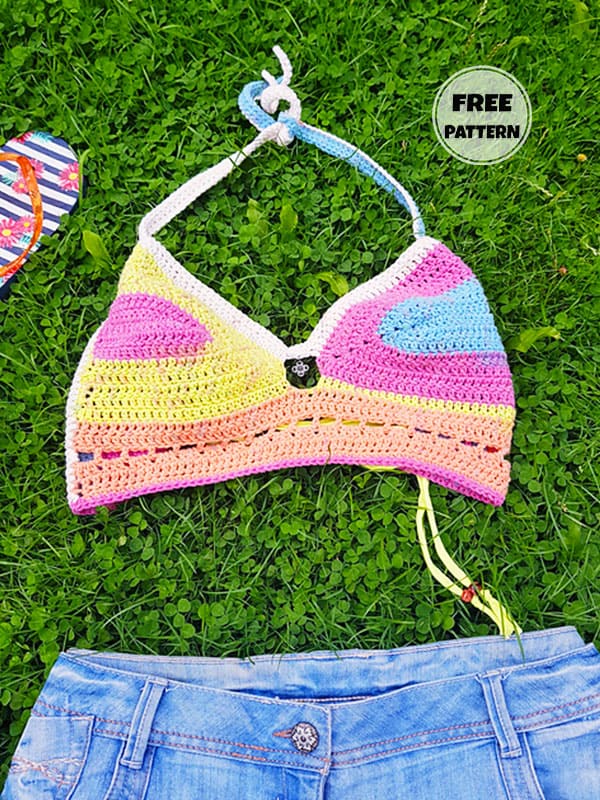 Festival Pattern For Crochet Halter Top Free PDF