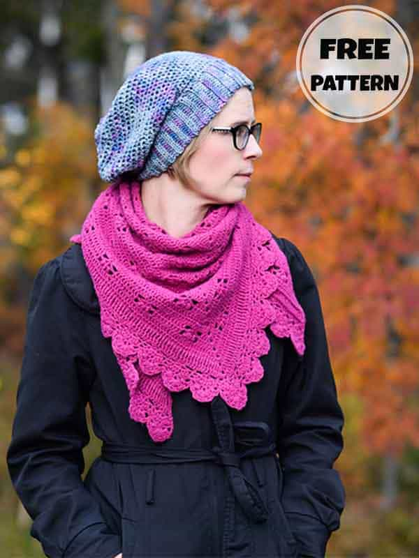 Free Quick And Easy Crochet Slouchy Hat Pattern (2)