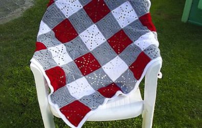 red-and-gray-free-gingham-blanket-crochet-pattern