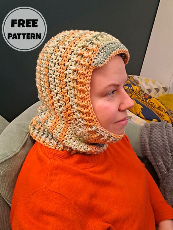 Balaclava Crochet Cowl Hood Pattern Free