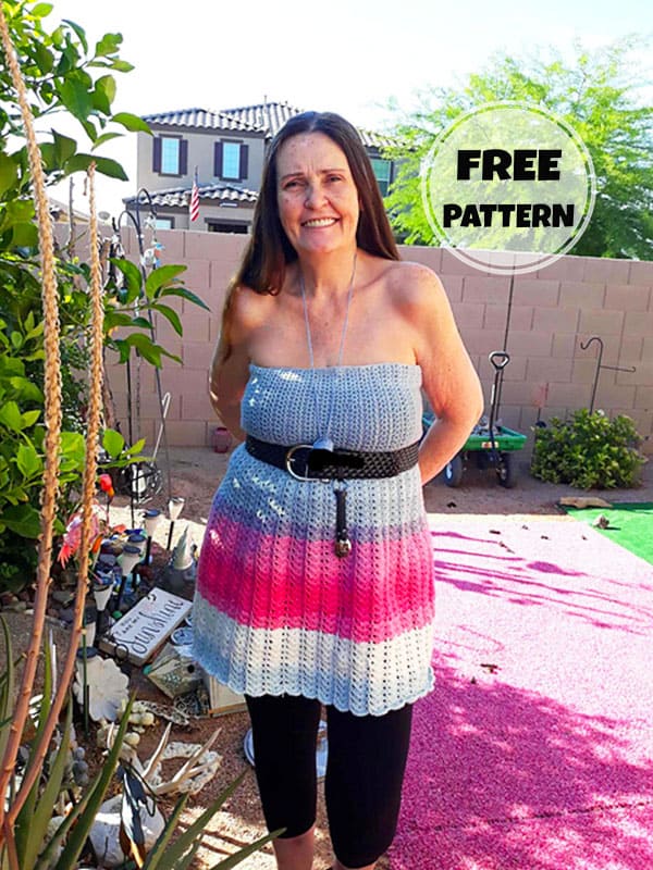 Convertible Crochet Dress For Women Pattern