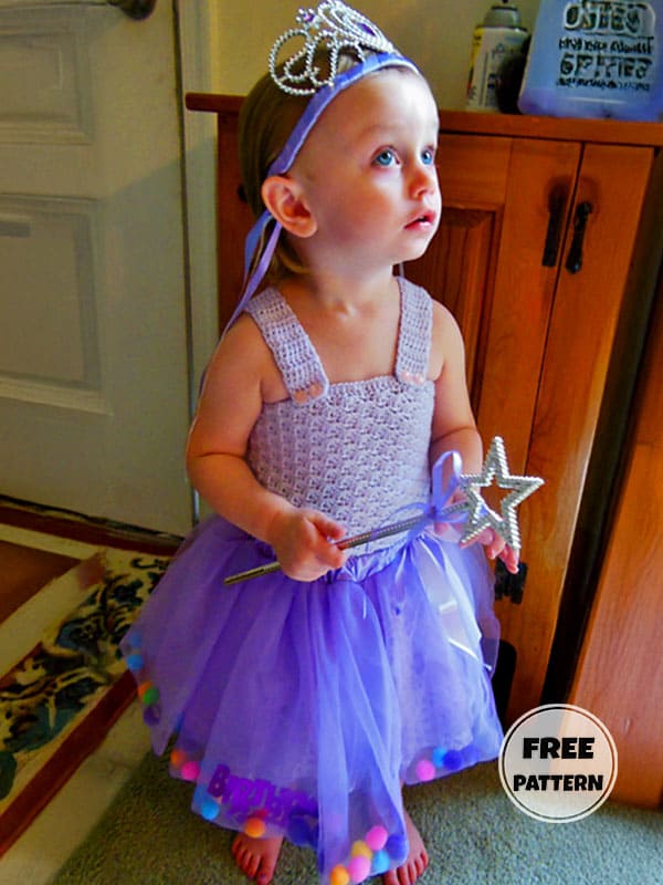 Cute Tutu Infant Crochet Dress Pattern Free