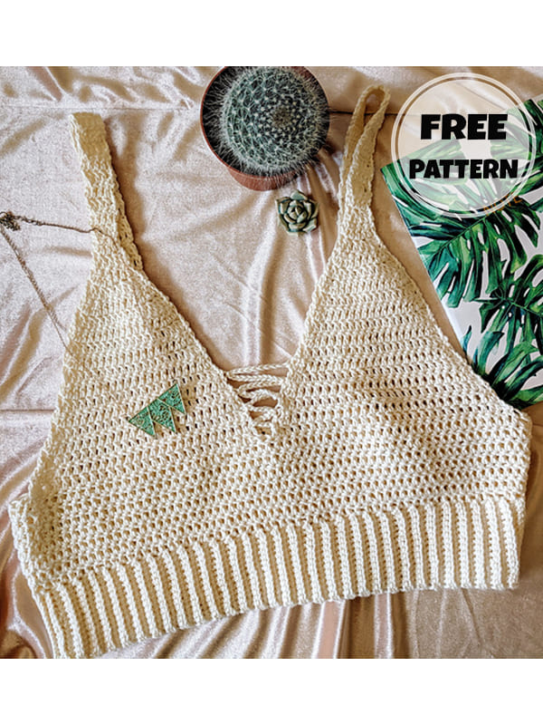 Free Crochet Summer Crop Top Pattern (2)