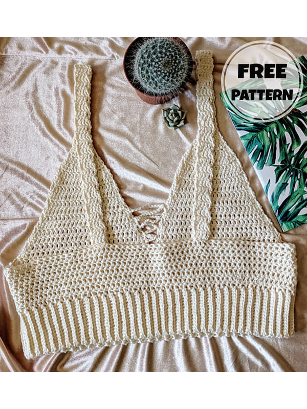 Free Crochet Summer Crop Top Pattern (3)