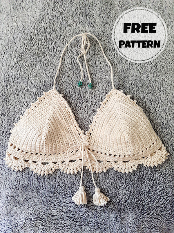 Free Crochet White Crop Top Pattern (2)