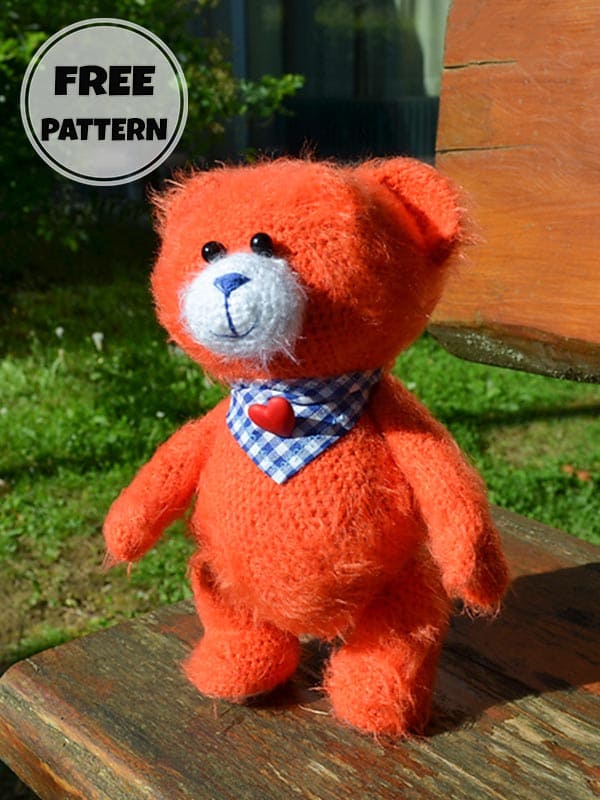 Free Teddy Bear Crochet Amigurumi PDF Pattern (2)