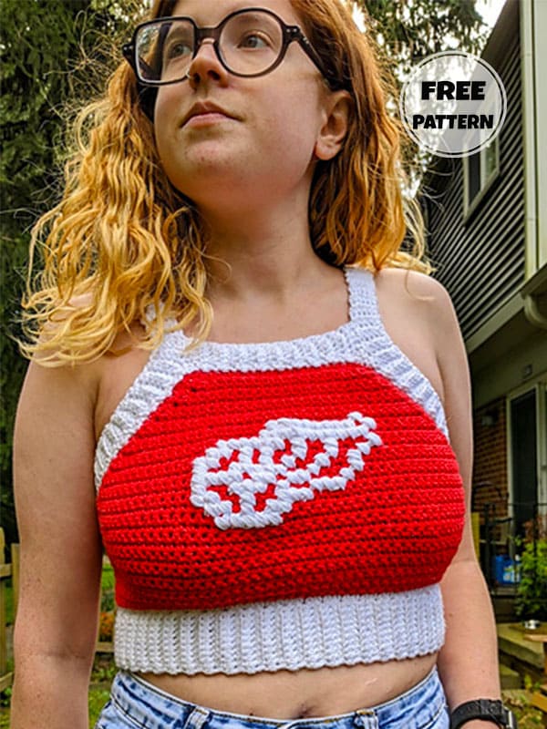 Summer Candy Easy Crochet Tank Top Free Pattern