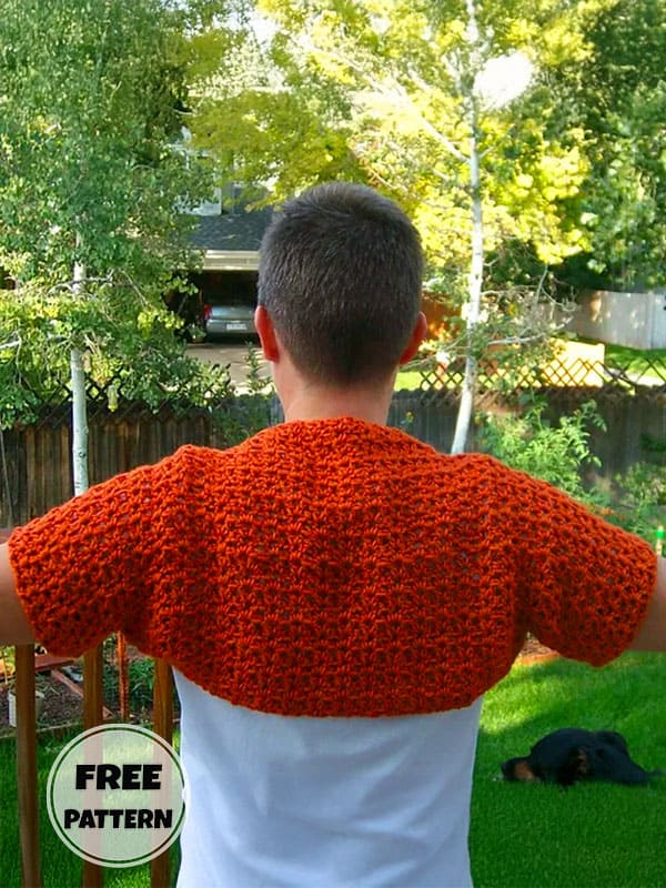 Summer Free Mesh Shrug Crochet Pattern​